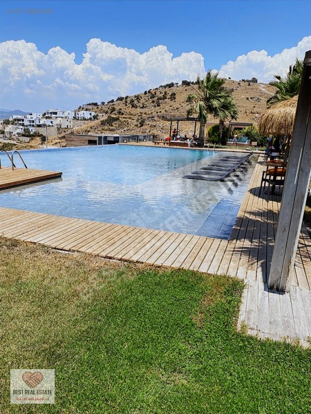Muğla Bodrum Meşelik Yıllık Kiralık 1+1 Göl Havuz Doğa Manzara — fotoğraf 7