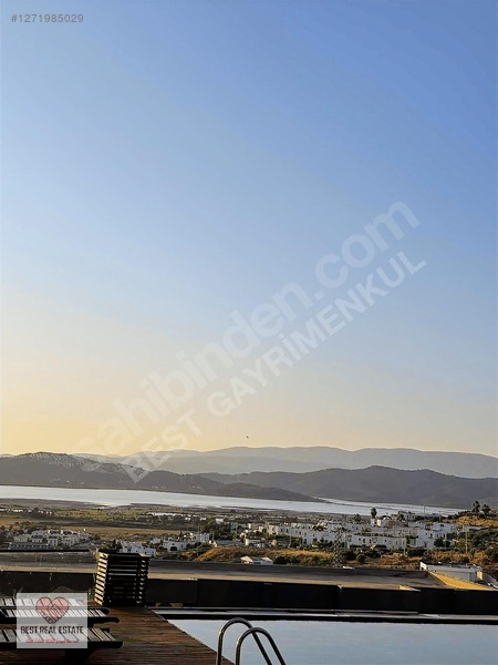 Muğla Bodrum Meşelik Yıllık Kiralık 1+1 Göl Havuz Doğa Manzara — fotoğraf 11