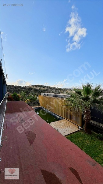 Muğla Bodrum Meşelik Yıllık Kiralık 1+1 Göl Havuz Doğa Manzara — fotoğraf 32