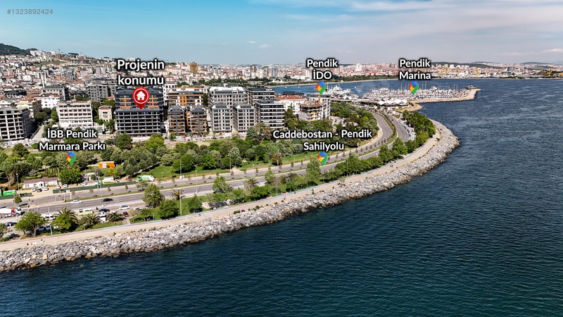 Pendi Burunda Martı Sitesinde Lüx Sitede Kiralık 3+1 Daire — fotoğraf 21