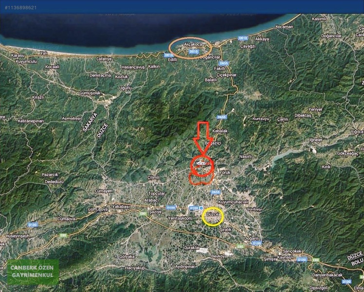 Canberk Özen'den Konuralp'te Ticari+konut İmarlı 11.450m2 Arsa — fotoğraf 7
