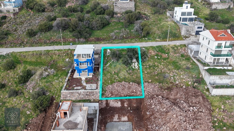 Çandarlı Eykoda Full Deniz Manzaralı 317m2 Denize Yakın Arsa — fotoğraf 4