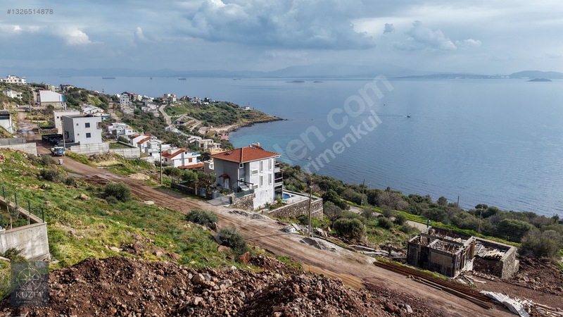 Çandarlı Eykoda Full Deniz Manzaralı 317m2 Denize Yakın Arsa — fotoğraf 8