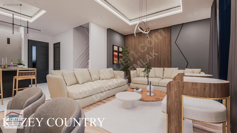 Durmaz Emlak'tan Geyikli Çamoba Kuzey Country Satılık Lüks Villa — fotoğraf 2