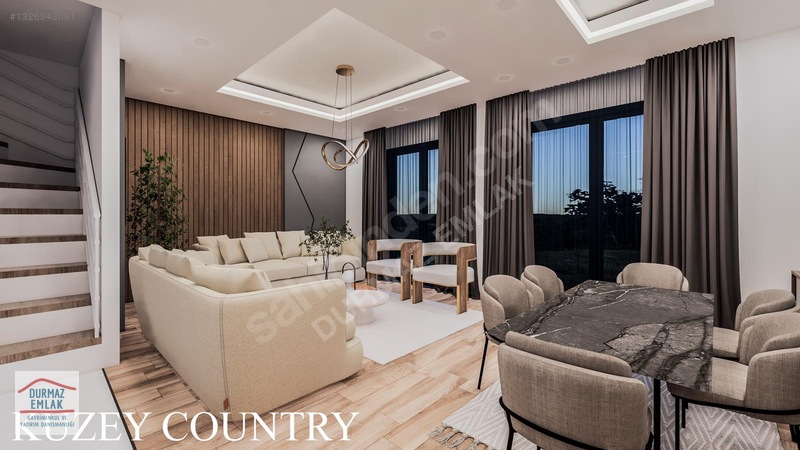 Durmaz Emlak'tan Geyikli Çamoba Kuzey Country Satılık Lüks Villa — fotoğraf 3
