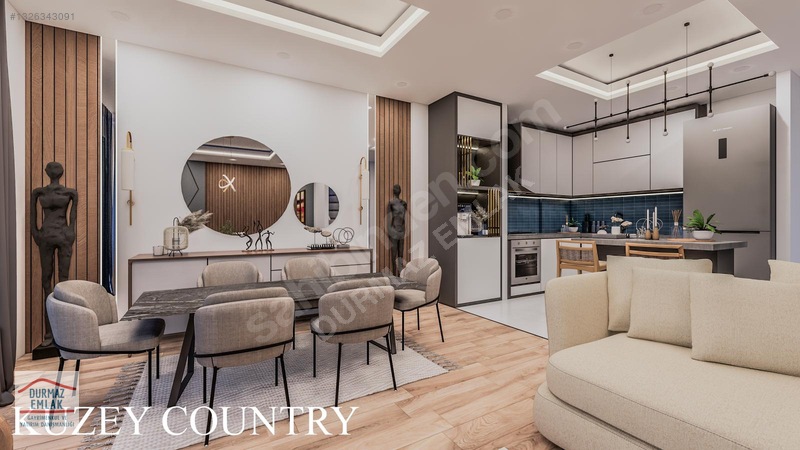 Durmaz Emlak'tan Geyikli Çamoba Kuzey Country Satılık Lüks Villa — fotoğraf 4