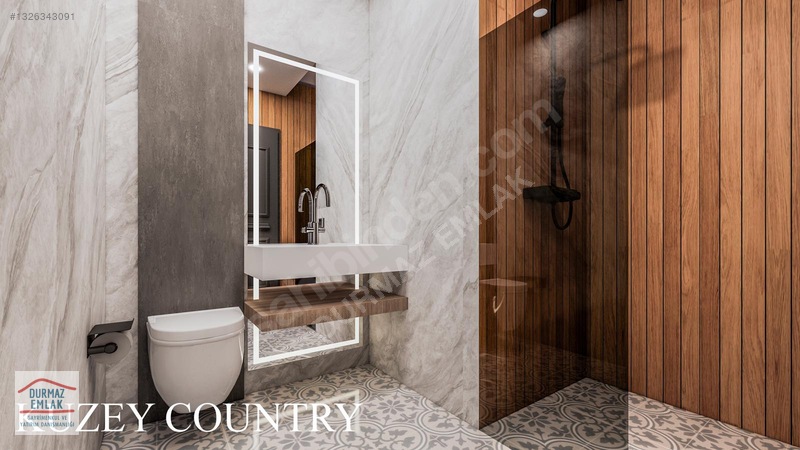 Durmaz Emlak'tan Geyikli Çamoba Kuzey Country Satılık Lüks Villa — fotoğraf 11