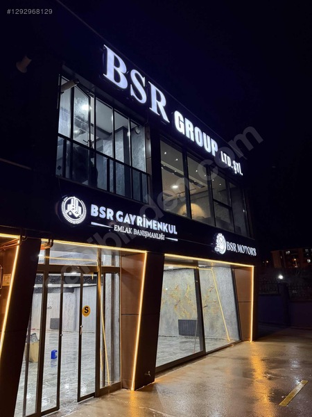 Bsr Gayrimenkuldan Premıum Oto Centerda Ultra Lüks Yapılı Dükkan