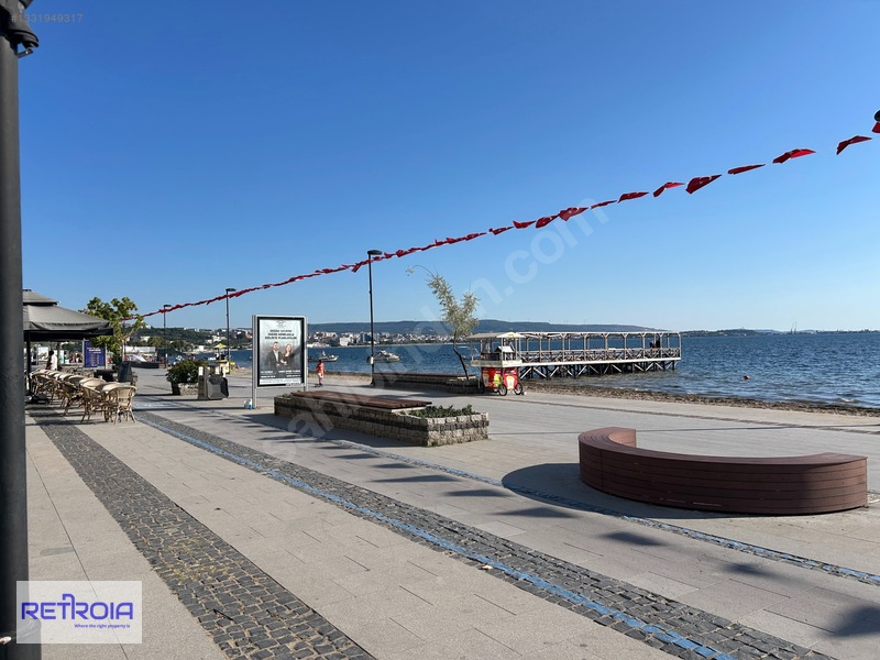 Çanakkale Y. Kordon'a 80 M, Kısmi Boğaz Manzaralı, Asansörlü 3+1