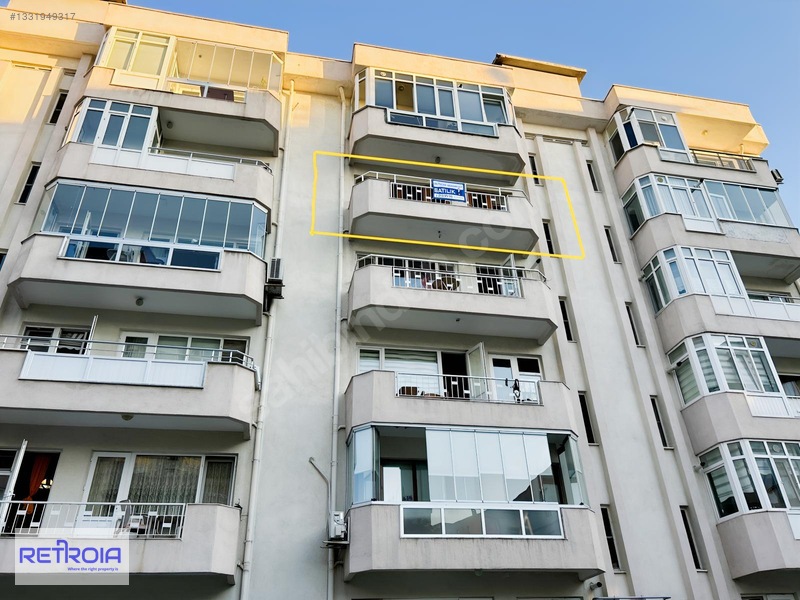Çanakkale Y. Kordon'a 80 M, Kısmi Boğaz Manzaralı, Asansörlü 3+1 — fotoğraf 3