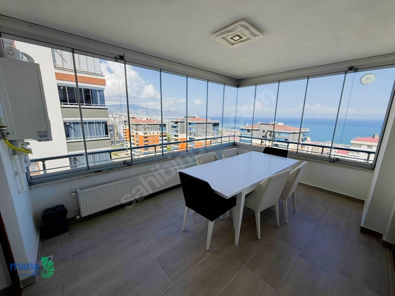 Mana Gayrimenkulden Referans Trabzon'da Kiralık Eşyalı 4+1 Daire — fotoğraf 9