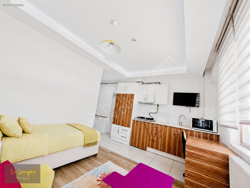 Talas'ta Tramvay Yakını Lüks Eşyalı 1+0 Stüdyo Kiralık Daire