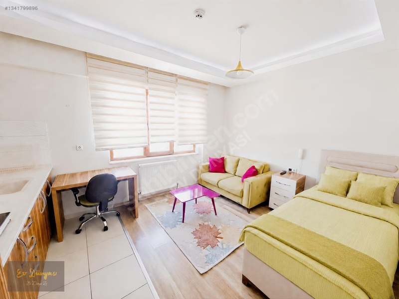 Talas'ta Tramvay Yakını Lüks Eşyalı 1+0 Stüdyo Kiralık Daire — fotoğraf 9