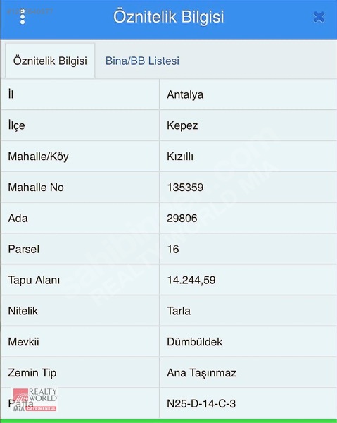 Satılık Arsa — fotoğraf 2