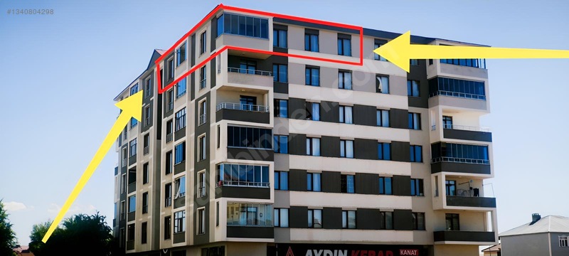 Satılık 4+1 Daire Ağri Merkez Fırat Mahlesı İstikbal Mobilya Yan