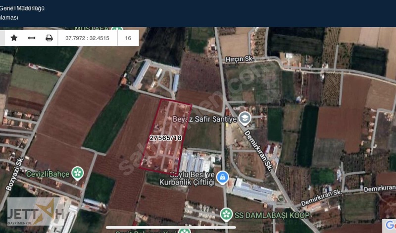Karahüyükte 300m2 Elekt. Sulu Bahçeler — fotoğraf 10