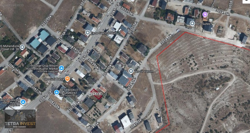 Yaşamkent Yenikentte Satılık 0.80 Emsal Arsa