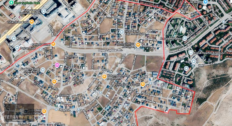 Yaşamkent Yenikentte Satılık 0.80 Emsal Arsa — fotoğraf 2