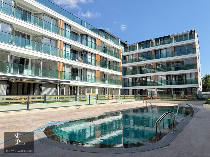 Lüxova'dan Protokol Yolu Yakını Havuzlu 1+1 Kiralık Daire — fotoğraf 2