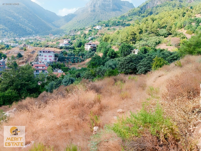 Oba Değirmendere Mah. Deniz Manzaralı Satılık 2 Dönüm Tarla — fotoğraf 2