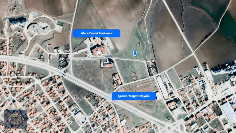 Alaca Devlet Hastanesi Yanında Satılık 478 M² İmarlı Arsa — fotoğraf 17