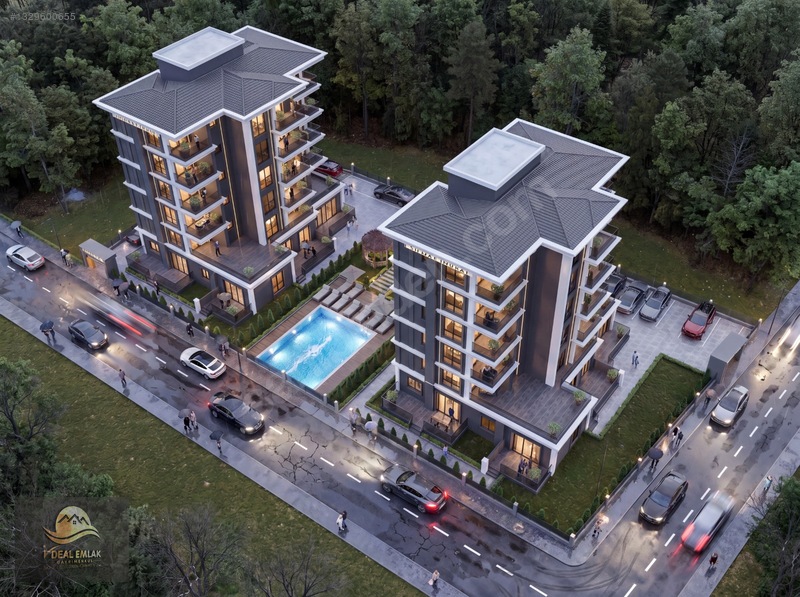 Anamur Fatih Mah. 24 Ay Vadeli Projeden Satılık 1+1 Daireler