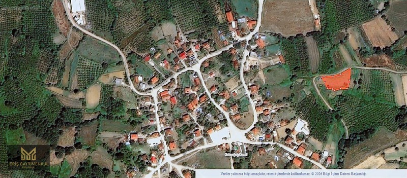 Kandıra Kabaağaç Köyünde 1580 M2 % 5 İmarlı Yollu Tarla — fotoğraf 3