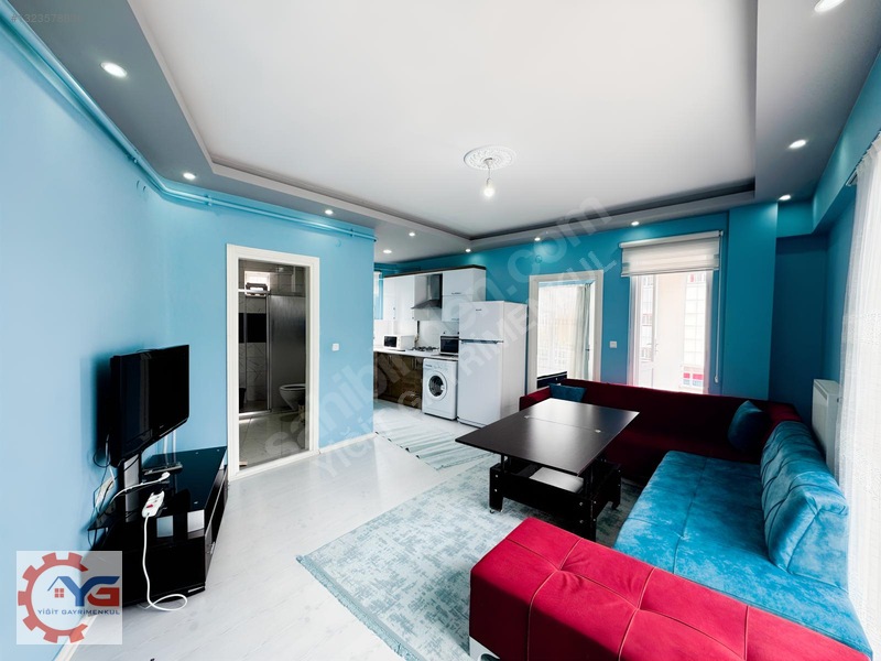 Rektörlük Yanı Eşyalı 1+1 Kiralık Daire - Amasya Merkez — fotoğraf 2