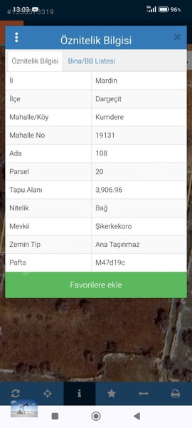 Kumdere (şıbebi)yolunda İmarlı Arsaya Yakın 3906m² Satılık Tarla