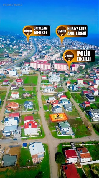 Polis Okuluna Komşu Satılık Villa Arsası — fotoğraf 7