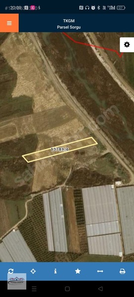 Aksu Dumanlar Da 3.600 M2 Yol Kenarı Satılık Arsa — fotoğraf 3
