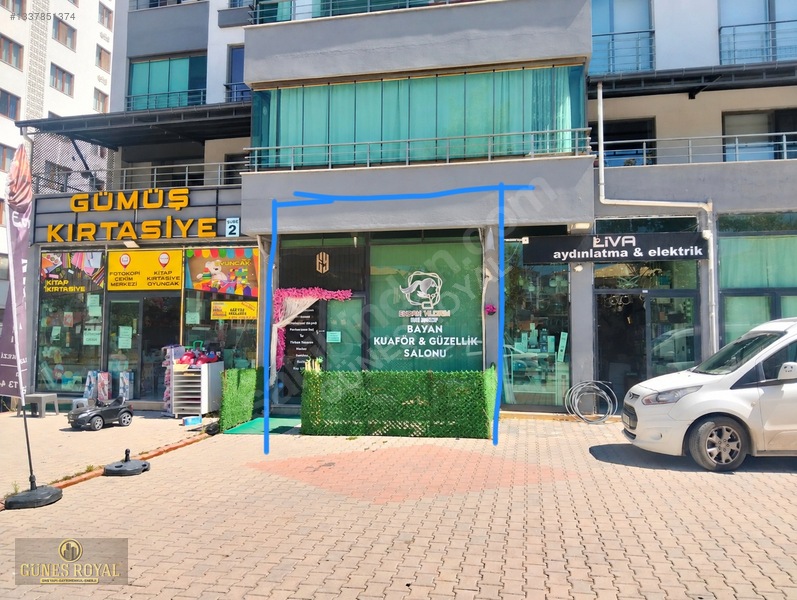 Güneş Royal"Den Yakınca"Da Satılık Depolu Dükkan