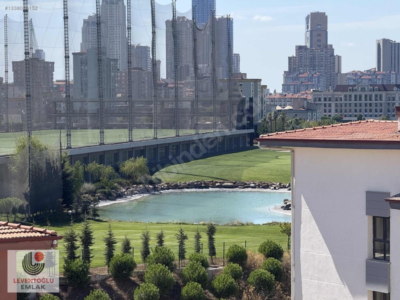 Göl, Golf Manzaralı Ataşehir İmar İskan Sıfır Kiralık 3+1