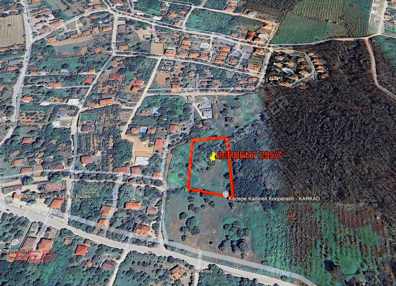 Kartepe Derbent Satılık Arsa 4521 M2 Yola Üç Cepheli Parsel — fotoğraf 11