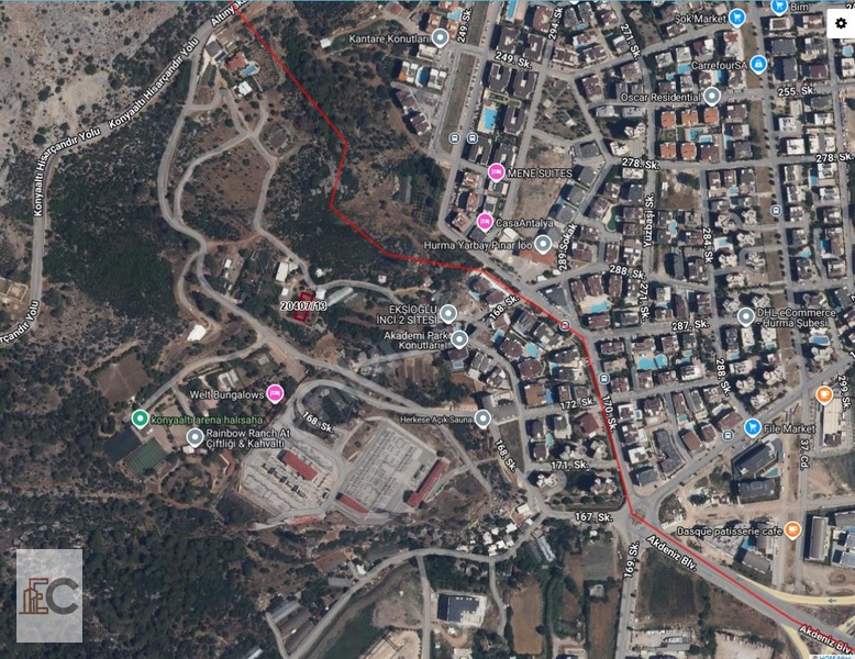 Belenbaşı'nda 475m² Satılık Tarla — fotoğraf 4
