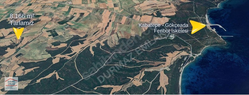Durmaz Emlak'tan Eceabat Kocadere Satılık Yatırım Fırsatı Tarla — fotoğraf 7