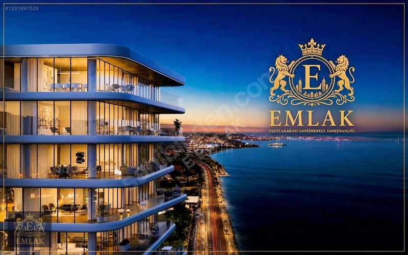 E Emlak | Satılık 3+1 | Yedi Mavi | Deniz Manzaralı | Ön Cephe — fotoğraf 2