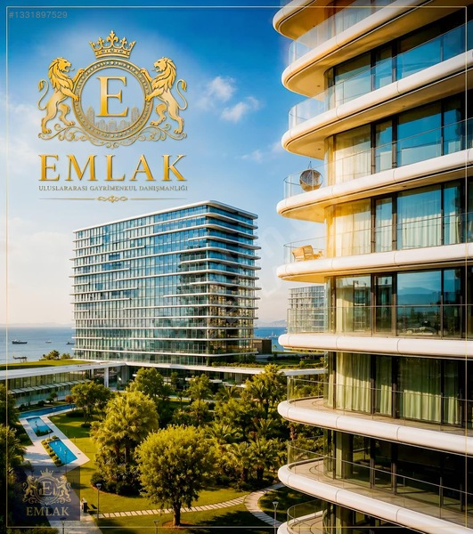 E Emlak | Satılık 3+1 | Yedi Mavi | Deniz Manzaralı | Ön Cephe — fotoğraf 7