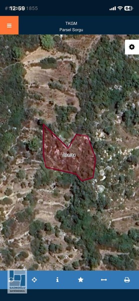 Marmaris Söğütte Denize Nâzır Tarla — fotoğraf 3