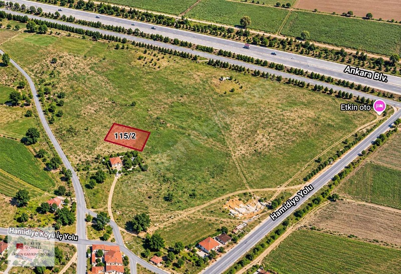 Eskişehir,mahmudiye,hamidiye Mh'de Satılık 1.020 M2 İmarlı Arsa