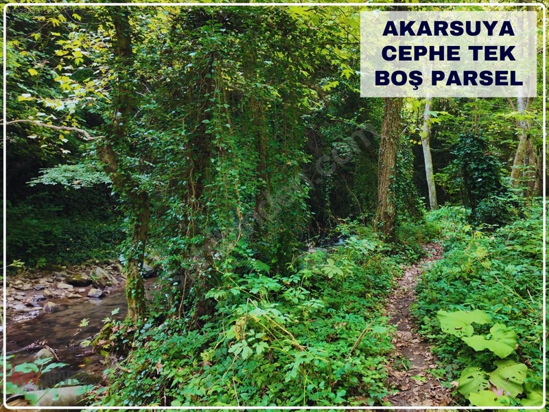 Akarsuya 200 Metre, Asfalt Yola 165 Metre Cepheli Emsalsiz Arsa — fotoğraf 6