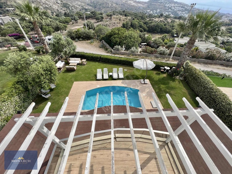 Yalıkavak Sosyal Tesisli Deniz Manzaralı Müstakil Havuzlu Villa — fotoğraf 3