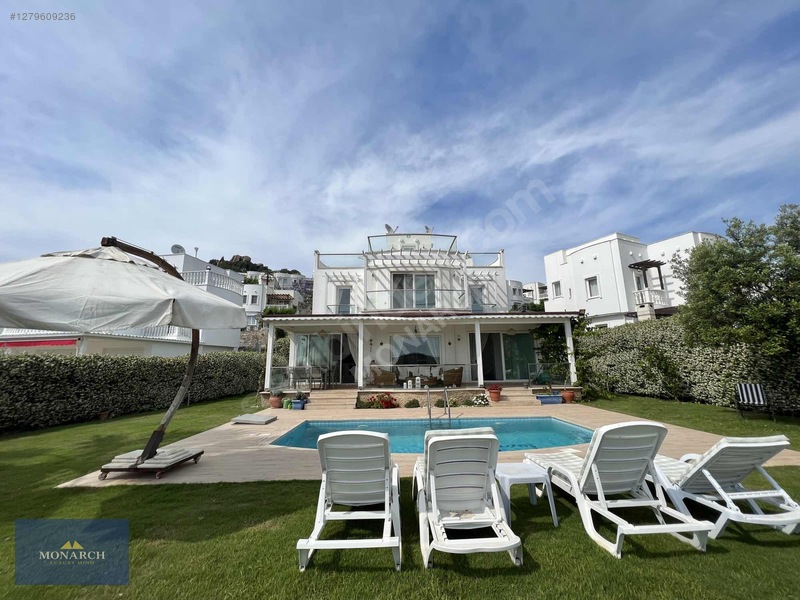 Yalıkavak Sosyal Tesisli Deniz Manzaralı Müstakil Havuzlu Villa — fotoğraf 29