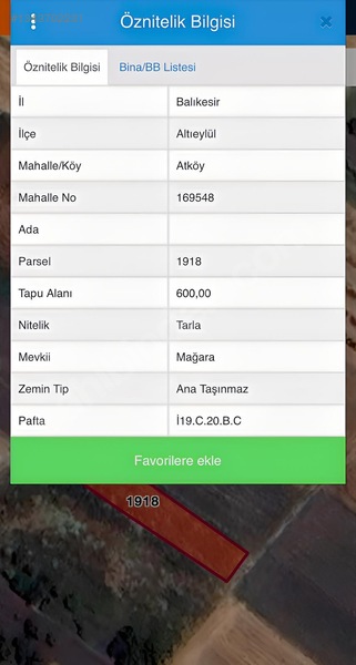 Atköy De Değeri Artan Bölgede Satılık Tarla