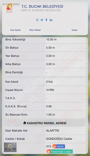 Toki Konutları Yanında 455 M² Konut İmarlı Arsa — fotoğraf 3