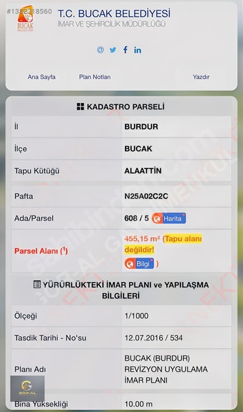Toki Konutları Yanında 455 M² Konut İmarlı Arsa — fotoğraf 4