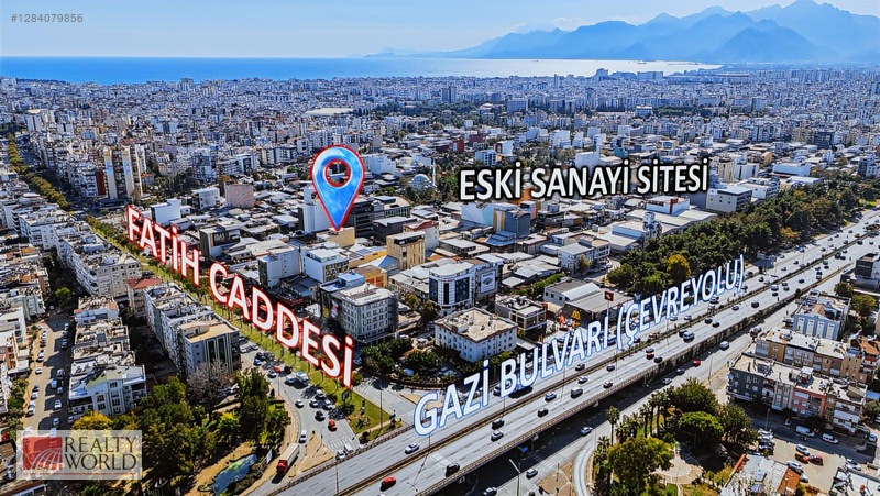 Antalya Eski Sanayi İçinde 7 Katlı 1.500 M2 Satılık Komple Bina — fotoğraf 2