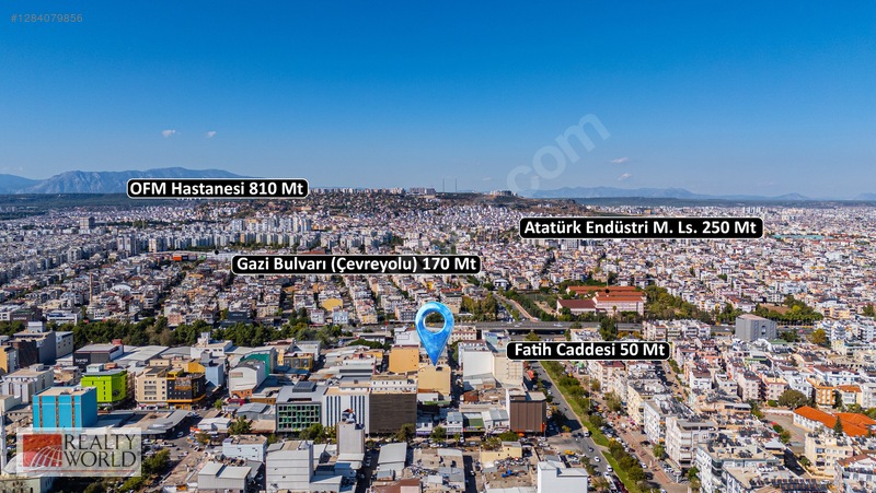 Antalya Eski Sanayi İçinde 7 Katlı 1.500 M2 Satılık Komple Bina — fotoğraf 11