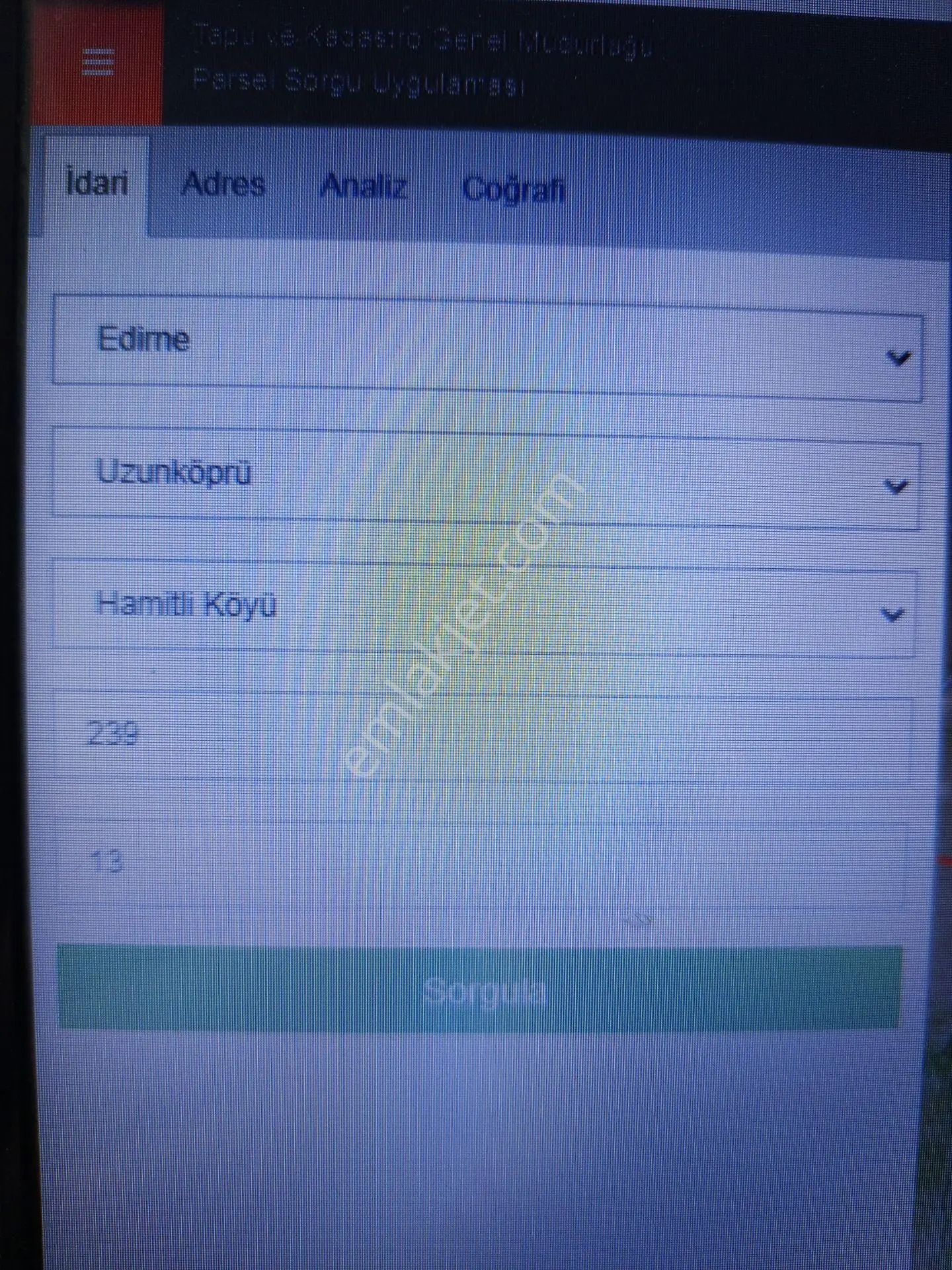 Edirne Uzunköprü Hamitli'de Satılık 16.552 M² Tarla — fotoğraf 2