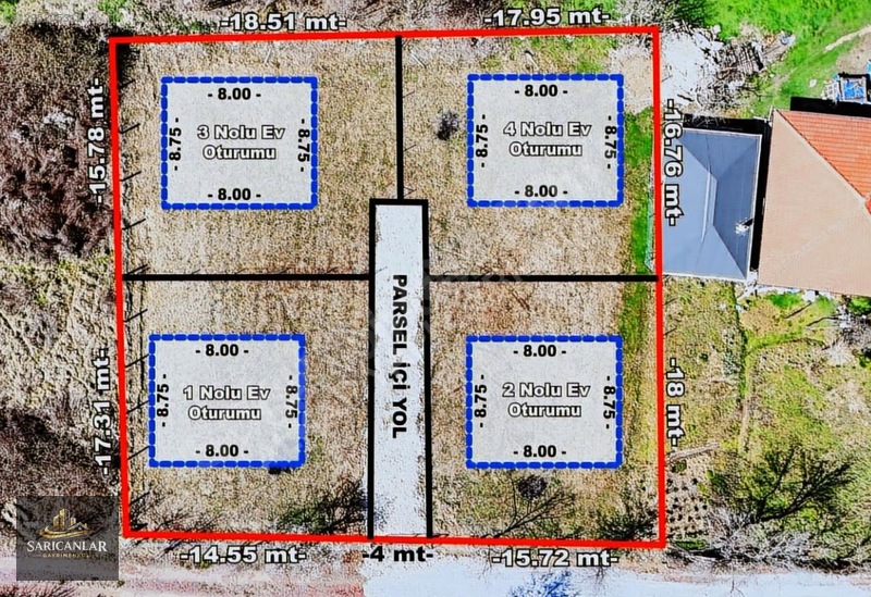 Kandıra Akçabeylide Konut İmarlı Satılık Arsa 300 M2 — fotoğraf 2